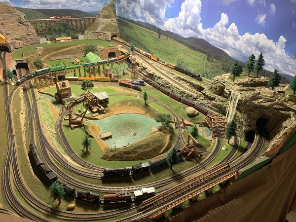 model trains set