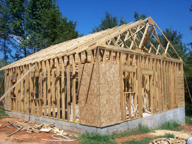 house building lumber