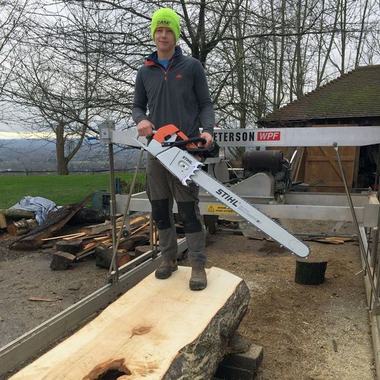 chainsaw milling slabs uk