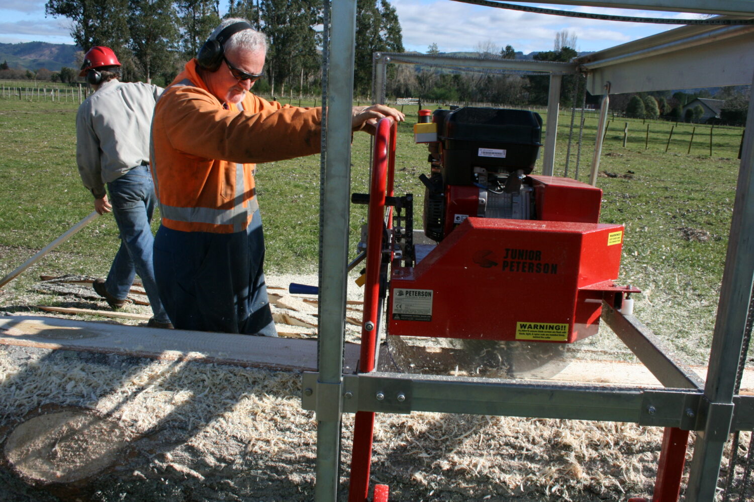 Junior Peterson Affordable Portable Sawmill