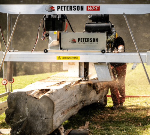 Swing Blade Sawmill for Large Logs